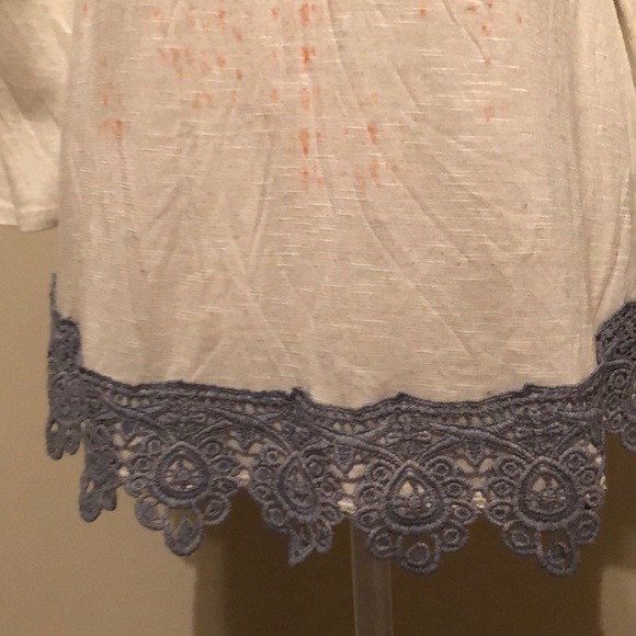 Cowgirls & Diamonds T-shirt , silver/cream, med - Picture 4 of 5